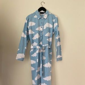 Lazy Oaf Head in the Clouds Boilersuit